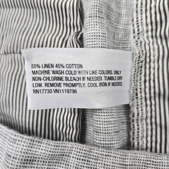 NWT Goodfellow Men's Linen Blend Shorts Gray Flat Front Every Wear Preppy sz 36 - Picture 12 of 12